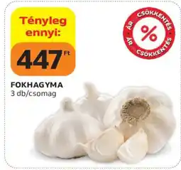 Auchan Fokhagyma ajánlat
