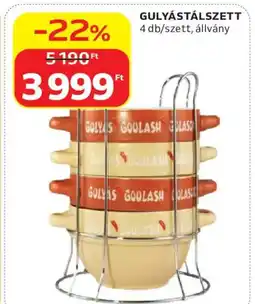 Auchan Gulyástálszett ajánlat