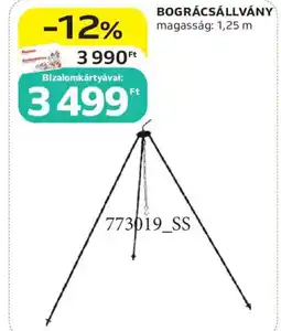 Auchan Bográcsállvány ajánlat