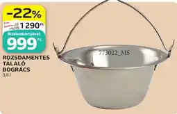Auchan Rozsdamentes tálaló bogrács ajánlat