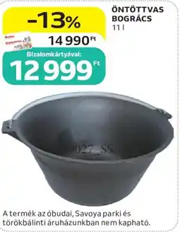 Auchan Öntöttvas bogrács ajánlat