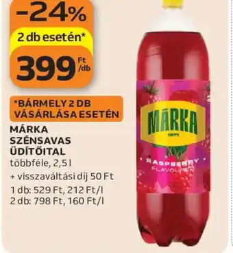 Auchan Márka szénsavas üdítőital ajánlat