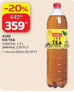 Auchan Xixo ice tea ajánlat