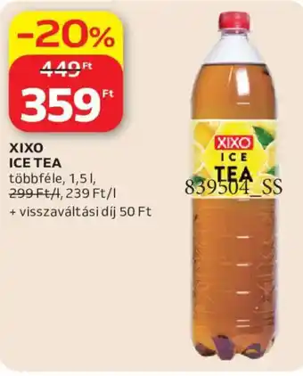 Auchan Xixo ice tea ajánlat