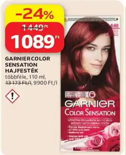 Auchan Garnier Color Sensation hajfesték ajánlat