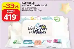 Auchan Baby gold nedves törlőkendő ajánlat