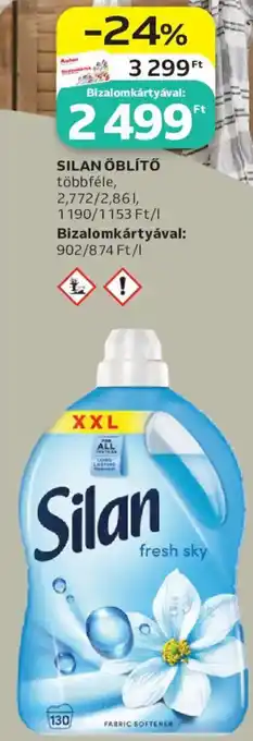 Auchan Silan öblítő ajánlat