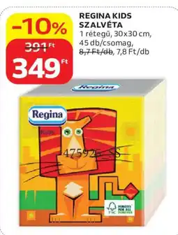 Auchan Regina Kids szalvéta ajánlat