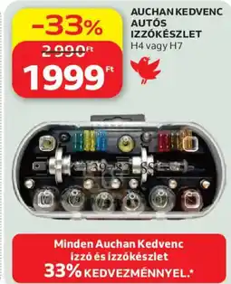 Auchan Auchan kedvenc autós izzókészlet ajánlat