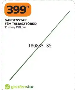 Auchan Gardenstar fém támasztórúd ajánlat