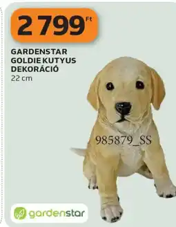 Auchan Gardenstar goldie kutyus dekoráció ajánlat