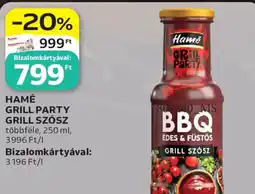 Auchan Hamé Grill Party Grill Szósz ajánlat