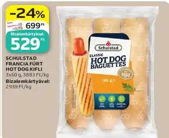 Schulstad francia fúrt hot dog kifli
