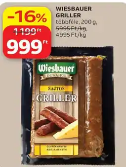 Auchan Wiesbauer Griller ajánlat