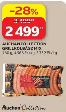 Auchan Auchan collection grillkolbász mix ajánlat
