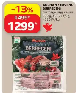 Auchan Auchan kedvenc debreceni ajánlat