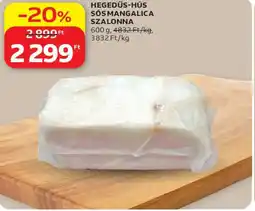 Auchan Hegedűs-Hús sós mangalica szalonna ajánlat