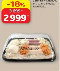 Auchan Vegyes hidegtal ajánlat