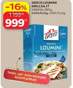 Auchan Greco loumini grillsajt ajánlat