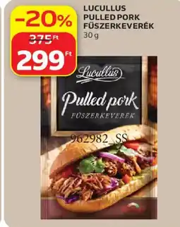 Auchan Lucullus pulled pork fűszerkeverék ajánlat
