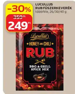 Auchan Lucullus Rub fűszerkeverék ajánlat