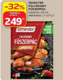 Auchan Ízmester folyékony fűszerpác ajánlat