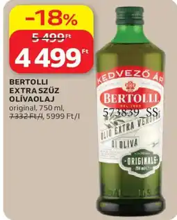Auchan Bertolli extra szűz olívaolaj ajánlat