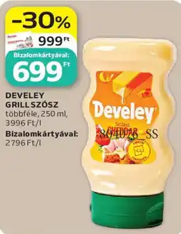 Auchan Develey grill szósz ajánlat