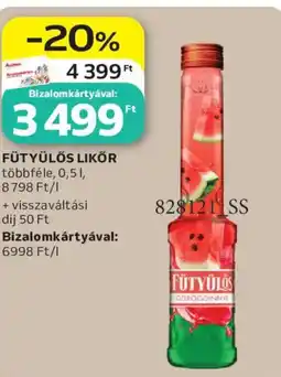 Auchan Fütyülős likőr ajánlat