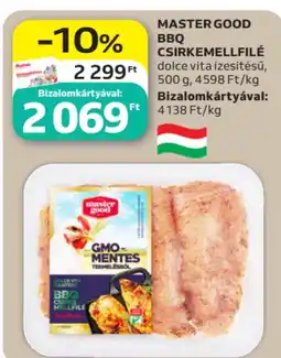 Auchan Master Good bbq csirkemellfilé ajánlat