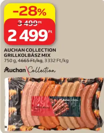 Auchan Auchan collection grillkolbász mix ajánlat