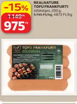 Auchan Realnature Tofu frankfurti ajánlat