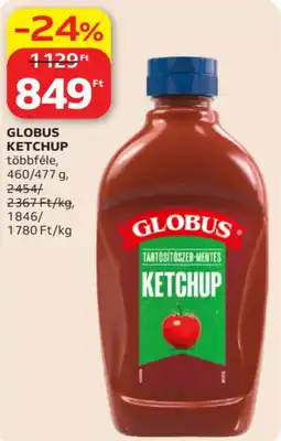 Auchan Globus ketchup ajánlat