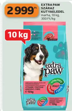 Auchan Extra paw száraz kutyaeledel ajánlat