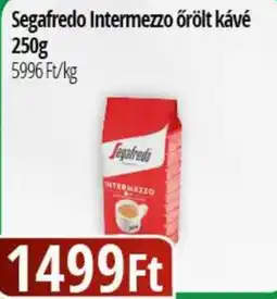 Real Segafredo Intermezzo őrölt kávé ajánlat