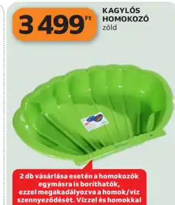 Auchan Kagylós homokozó ajánlat