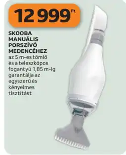 Auchan Skooba manuális porszívó medencéhez ajánlat