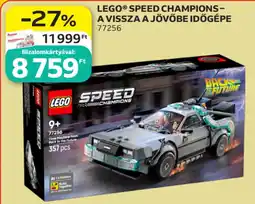 Auchan Lego speed champions – A vissza A jövőbe időgépe ajánlat