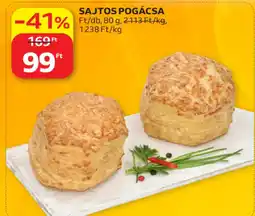 Auchan Sajtos pogácsa ajánlat