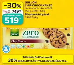 Auchan Gullón chip choco keksz ajánlat