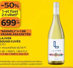 Auchan Lajver sound cuvée ajánlat
