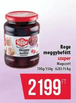 Coop Rege meggybefőtt ajánlat