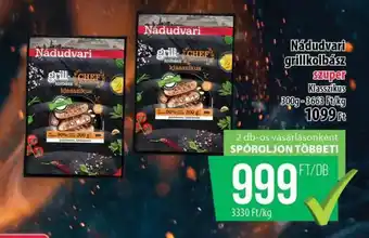 Nádudvari grillkolbász