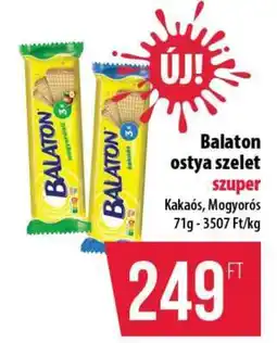 Coop Balaton ostya szelet ajánlat
