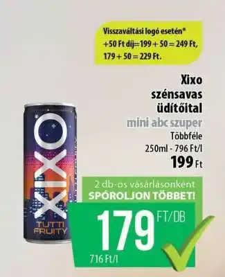 Coop XIXO SZÉNSAVAS ÜDÍTŐITAL ajánlat