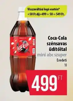 Coop Coca-Cola szénsavas üdítőital ajánlat