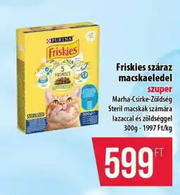 Coop FRISKIES Száraz macskaeledel ajánlat
