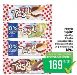 Coop PÖTTYÖS Tejsüti ajánlat