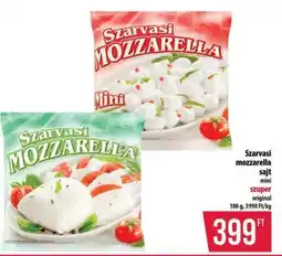 Coop SZARVASI Mozzarella ajánlat