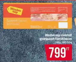 Coop Minden nap szeletelt gyorspácolt füstölt bacon ajánlat